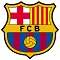The club logo of Barcelona