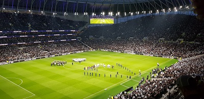 Spurs opening night on 3rd April, 2019