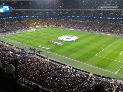 Another view of Wembley v Dortmund