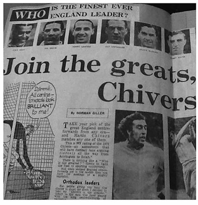 Martin Chivers Express Headline