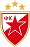 The club logo of Crvena zvezda