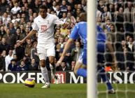 Jermaine Jenas scores his second goal in our 4-0 win in this season's home game