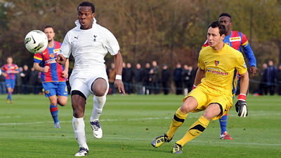 Souleymane Coulibaly in action. Many Spurs fans are impatient to see him playing at a higher level