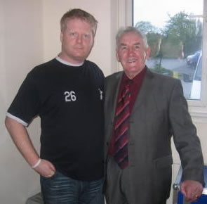 Dave Mackay with my good friend Gary Parker