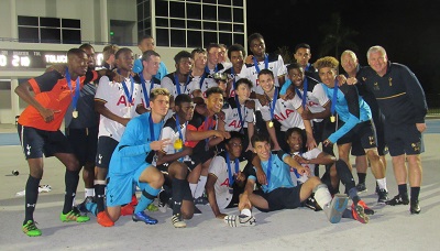 Spurs' victorious IMG Cup squad