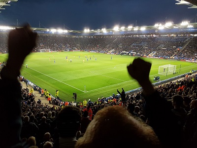 A happy day for Spurs fans four years ago in the King Power Stadium, Leicester