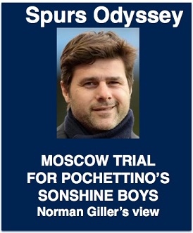 Moscow trial for Pochettino's Sonshine Boys