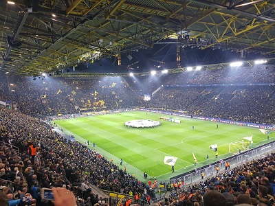 Westfalenstadion pre-match