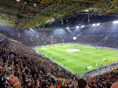 Westfalenstadion pre-match