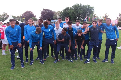 The Spurs squad in Holland for the Terborg Tournament