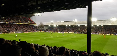 My view at Selhurst Park for this game