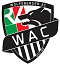 The club logo of Wolfsberger AC