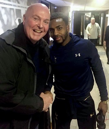 Douglas Bagley with Danny Rose