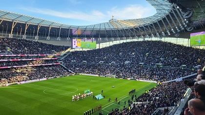 Spurs last game before the World Cup