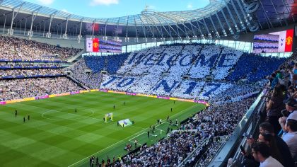 Tottenham Hotspur welcome fans with personalization