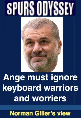 Ange must ignore keyboard warriors and worriers