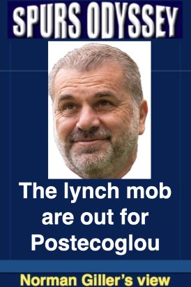 The lynch mob are out for Postecoglou