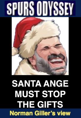 Santa Ange must stop the gifts