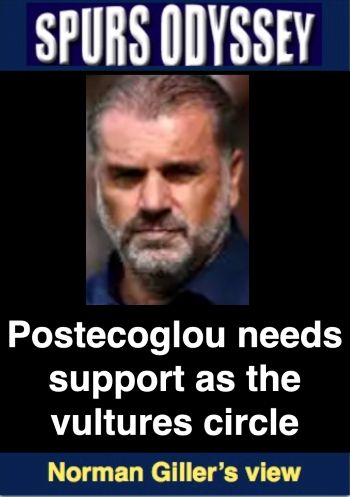 Postecoglou needs support as the vultures circle