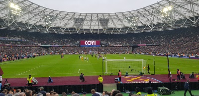 West ham v Spurs, 23.11.19