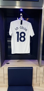 Player of the month is Giovani Lo Celso